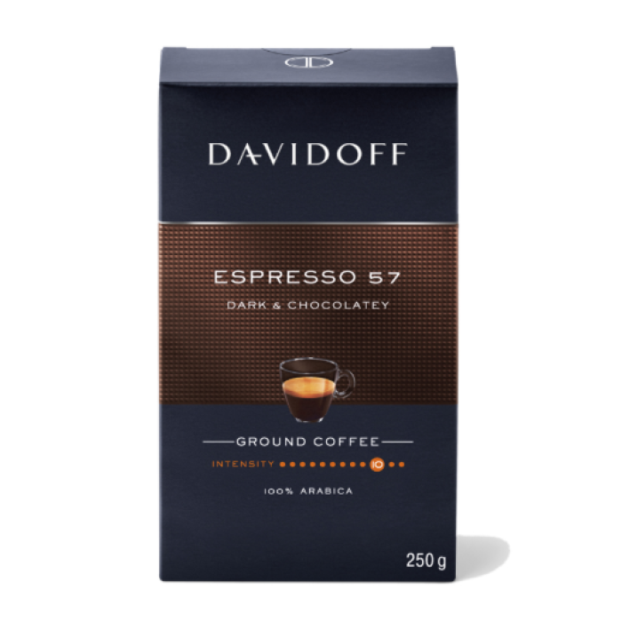 DAVIDOFF ESPRESSO CAFEA MACINATA 250GR