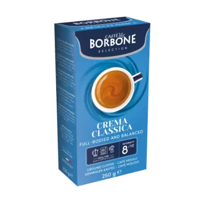 BORBONE CAFEA MACINATA CREMA CLASSICA 250GR.