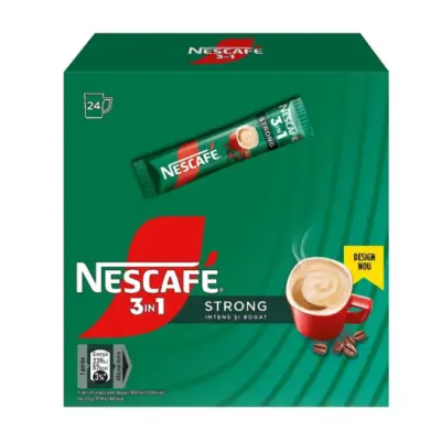 NESCAFE 3 IN 1 STRONG (24 PLICURI)