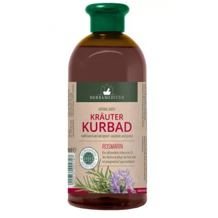 HERBAMEDICUS SPUMANT BAIE CU ROZMARIN 500ML