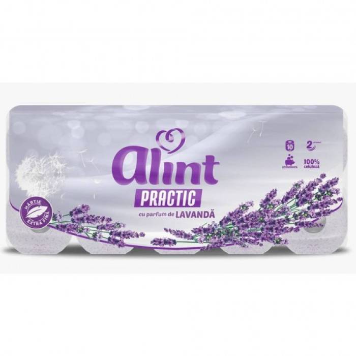 ALINT HĂRTIE IGIENICĂ,2 STRATURI 10 ROLE
