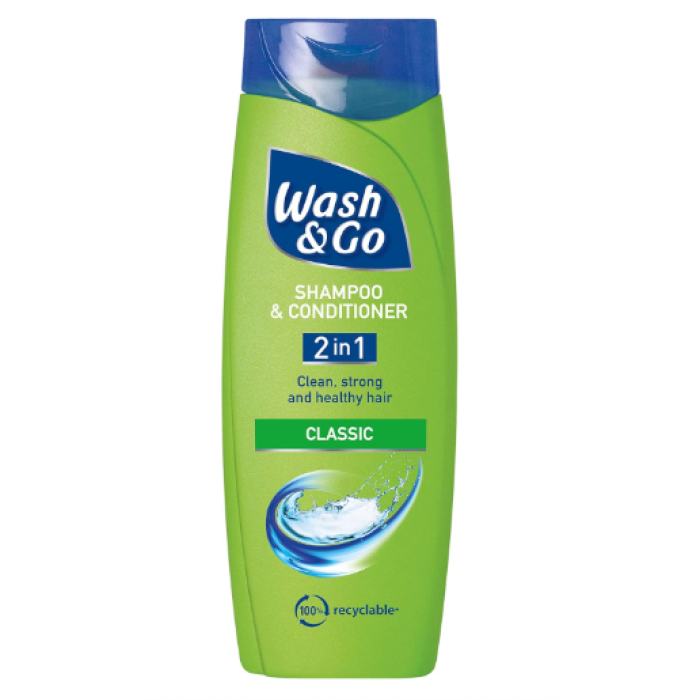 WASH & GO SAMPON CLASSIC 400ML