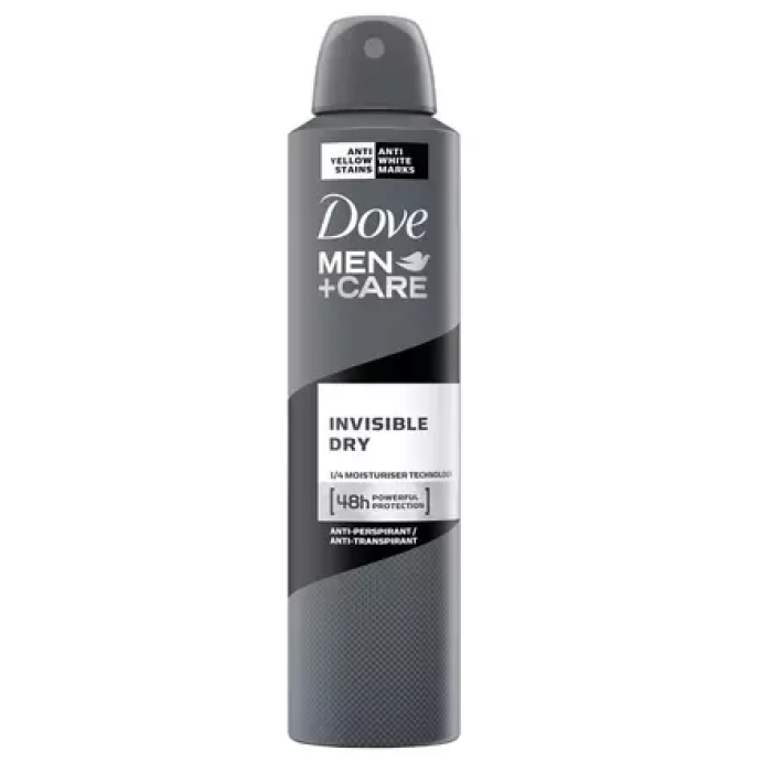 DOVE DEO MEN INVISIBLE DRY 250ML