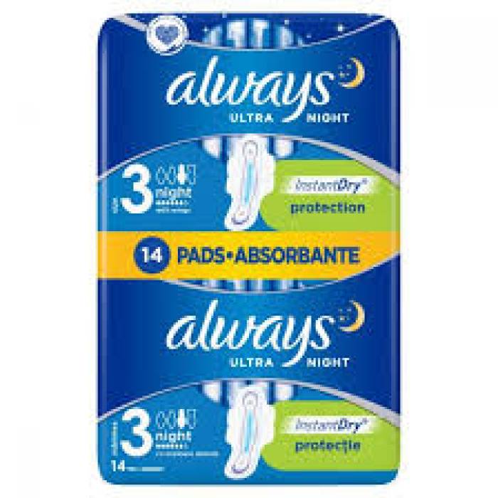 ALWAYS NIGHT ABSORBANTE(12BUC/SET)