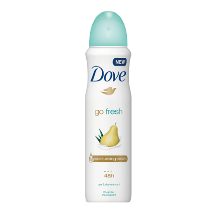 DOVE DEODORANT 150ML.GO FRESH