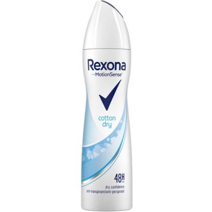REXONA DEODORANT 150ML.COTTON