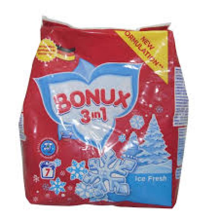 BONUX MANUAL,DETERGENT PUDRĂ 400GR.